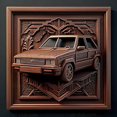 3D мадэль Dodge Omni (STL)